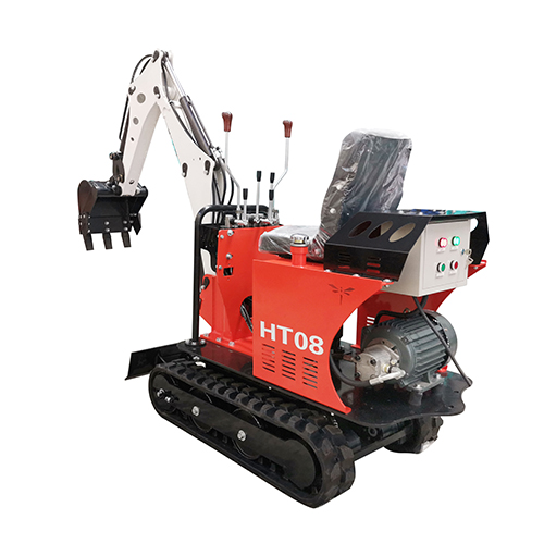 0.8T電動微型挖掘機，HT08電動微型挖掘機